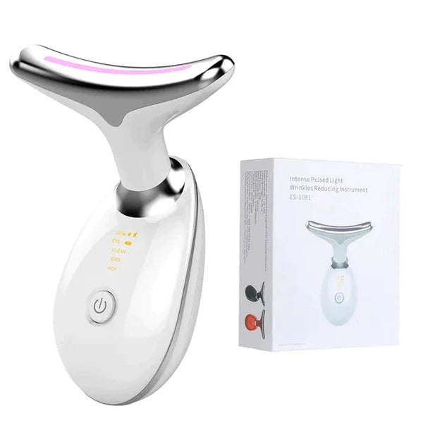 Masajeador facial antipapada CON LUZ LED